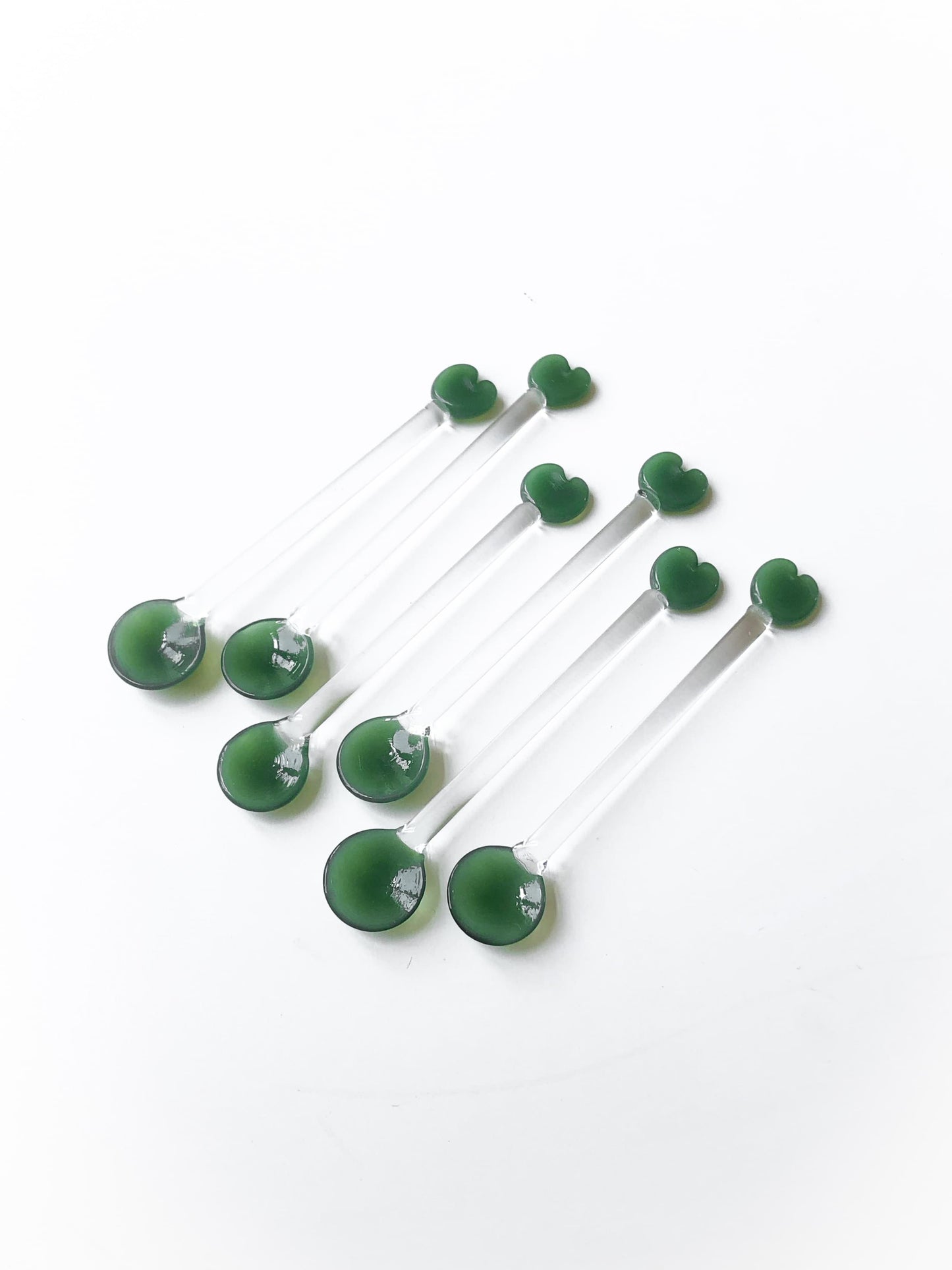 Kit colheres de café - verde opalino