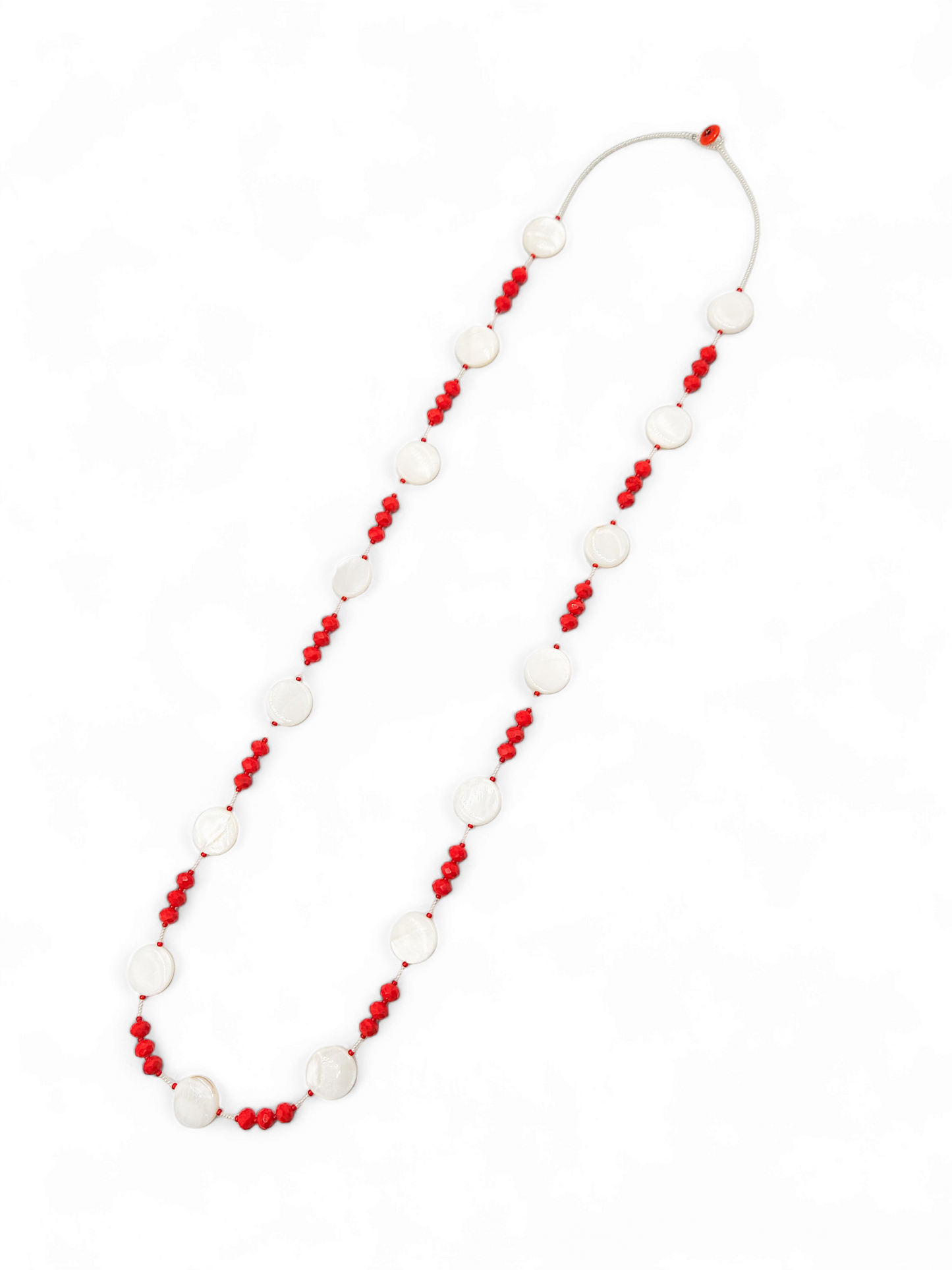 Colar Grega vermelho