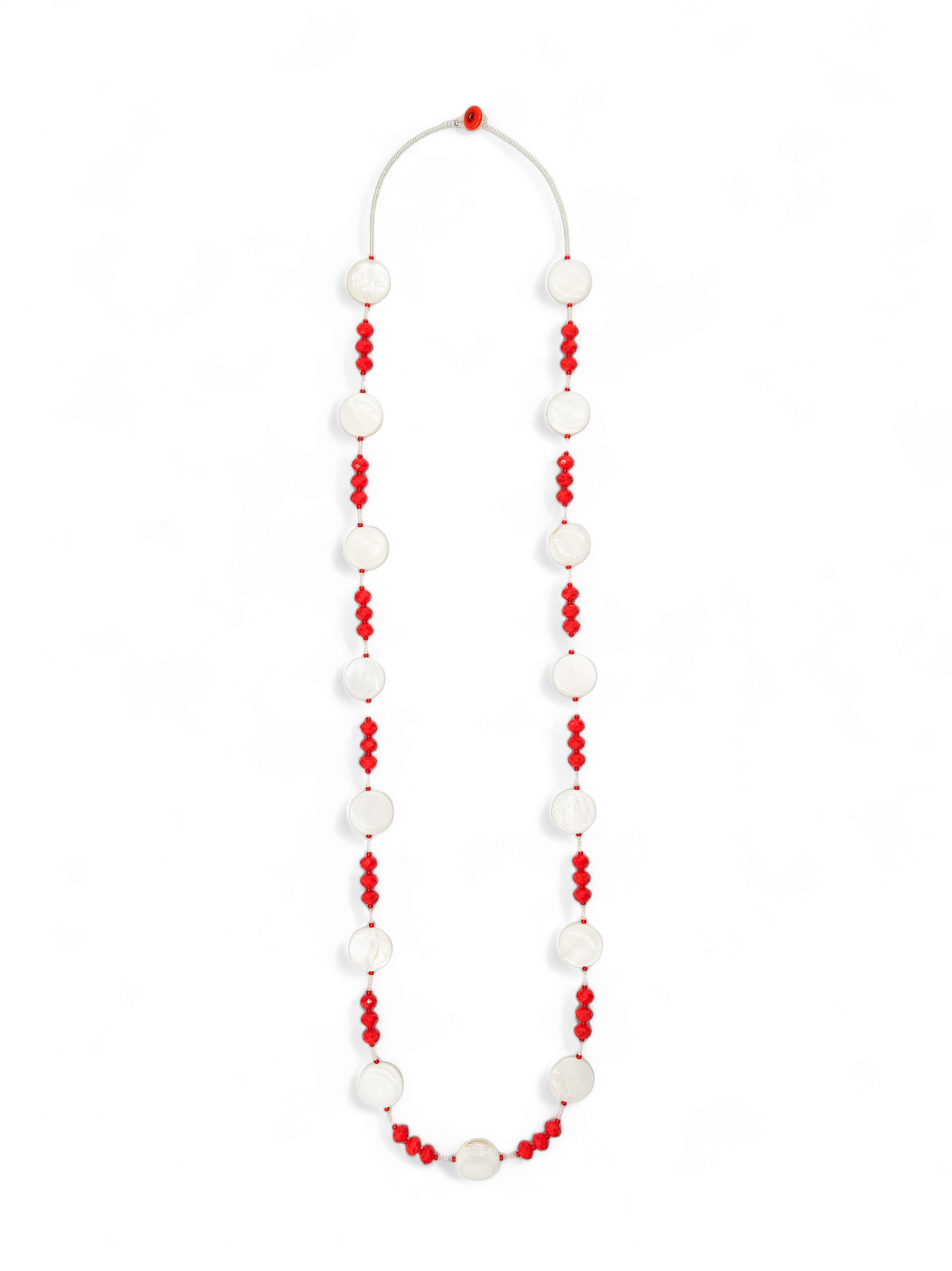 Colar Grega vermelho