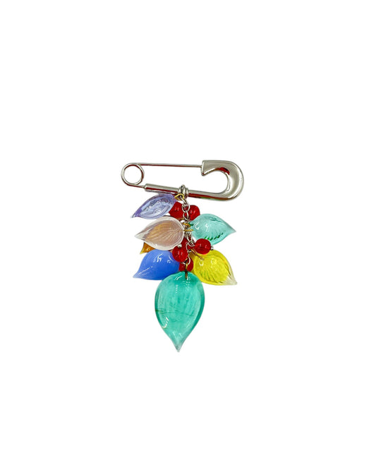 Broche Folhas