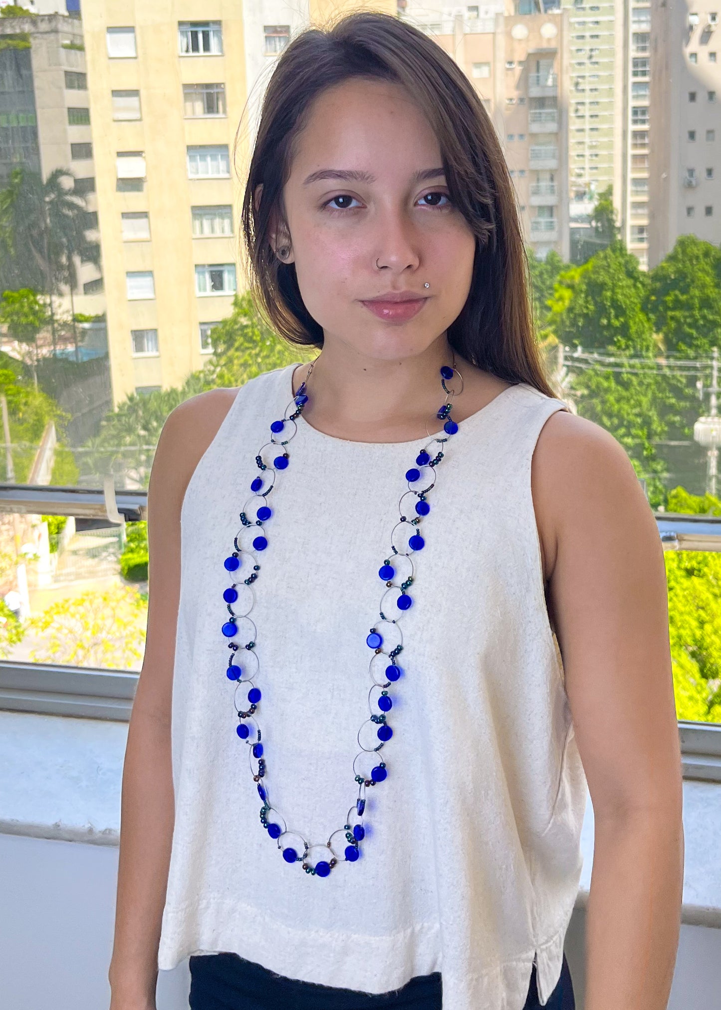 Colar Aros e Círculos