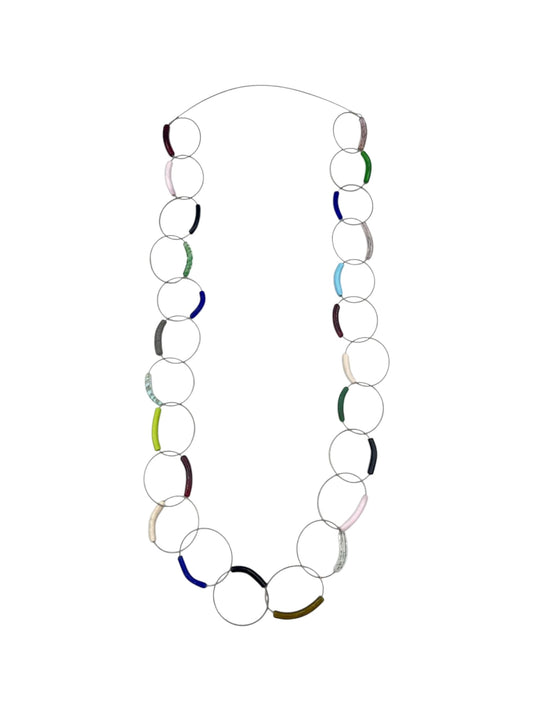 Colar Aros e Tubos